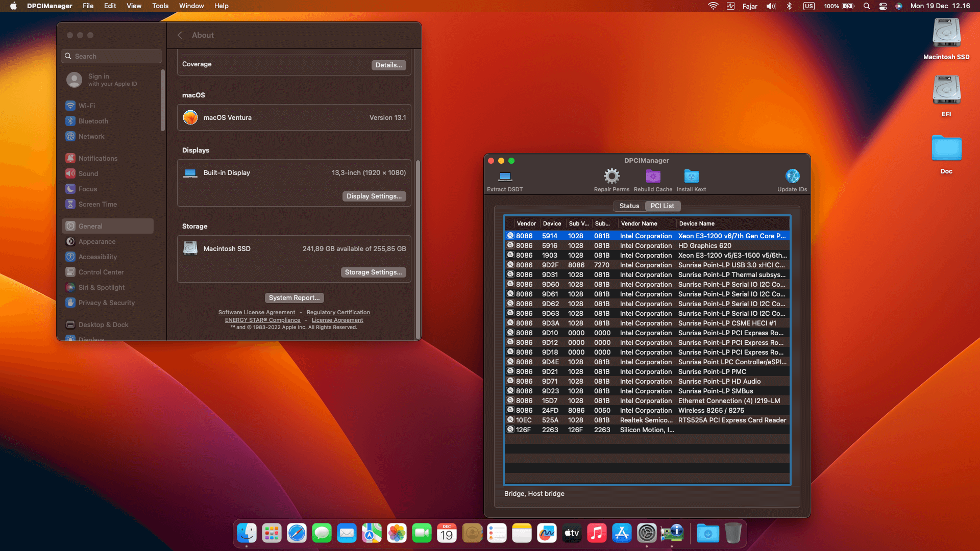Dell Latitude 7390 5th [KabyLake R + Intel UHD 620 + I2C]   OpenCore 2